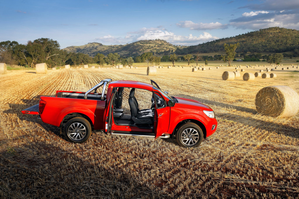 The Nissan Navara King Cab ute in $48,990 ST-X spec. The Nissan Navara King Cab ute in $48,990 ST-X spec.